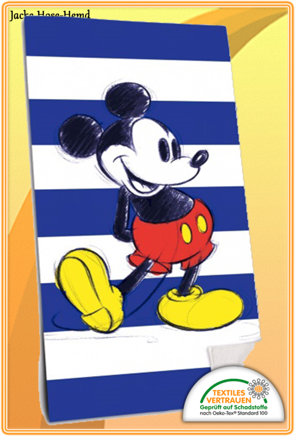 Badetuch Duschtuch Walt Disney Mickey Mouse