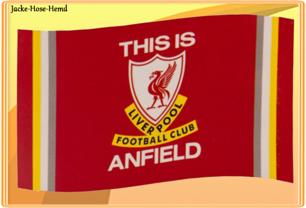 Fahne Liverpool FC  THIS IS ANFIELD - 90x150 cm
