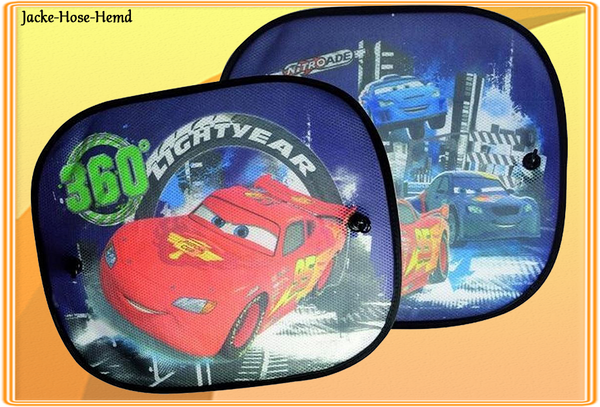 Auto Sonneschutz Disney Pixar Cars 3 mit Tasche
