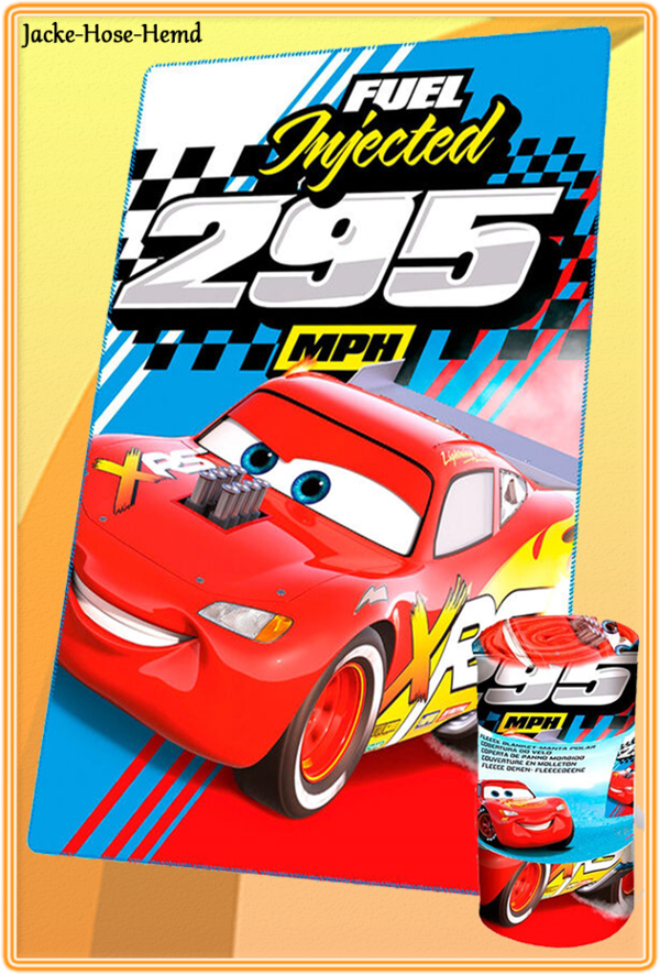 Decke Cars Lightning McQueen Disney Pixar 150x100cm