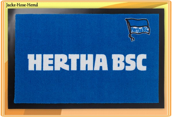 Fußmatte Hertha BSC Fahne Logo