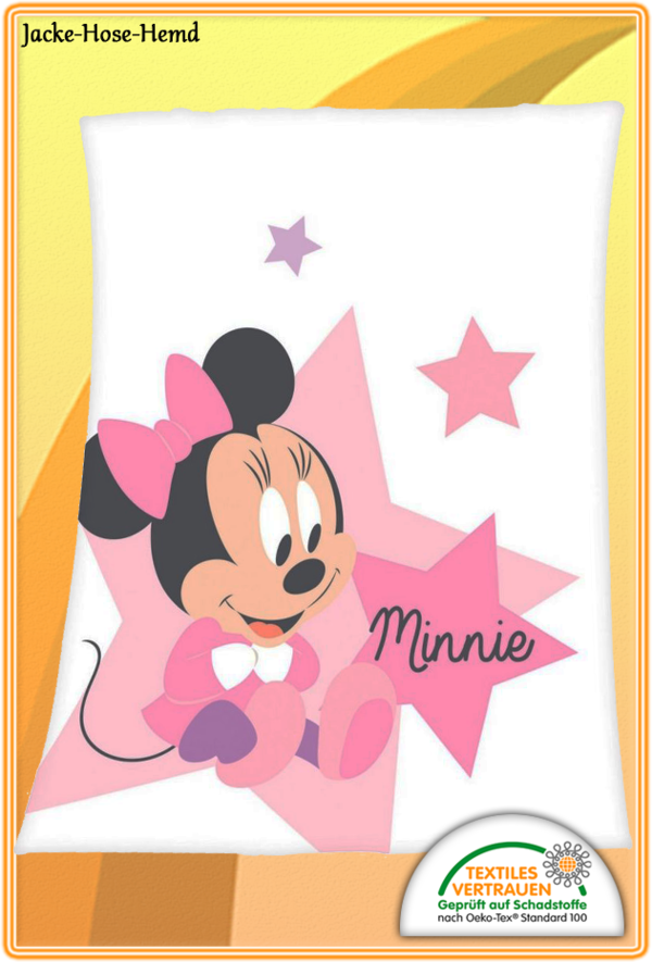 Decke Babydecke Walt Disney Minnie Mouse Gr. 75x100cm