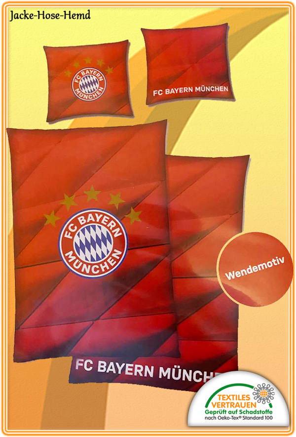 Bettwäsche Mikrofaser FC Bayern München