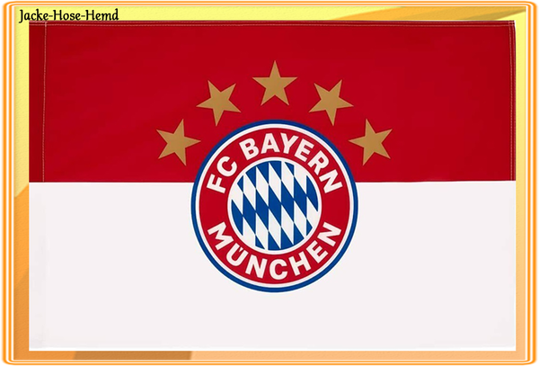 Fahne Hissfahne FC Bayern München XL Gr. 180x120cm