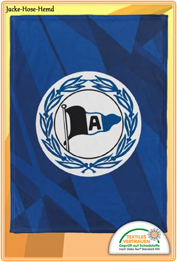 Decke Arminia Bielefeld Logo 150x200cm