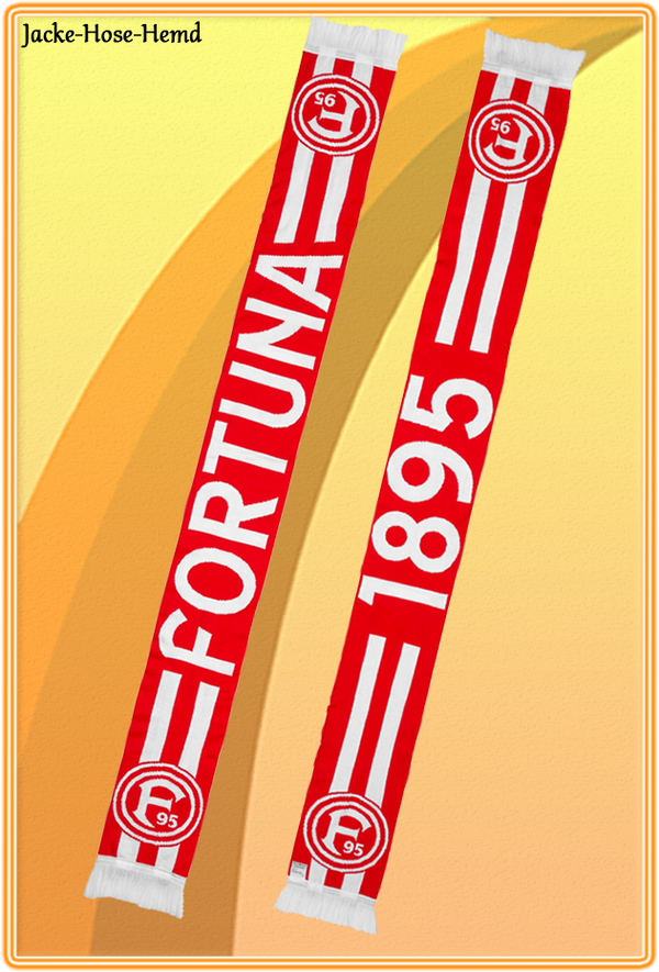Schal Fortuna Düsseldorf Logo 1895 Gr. 17x150cm