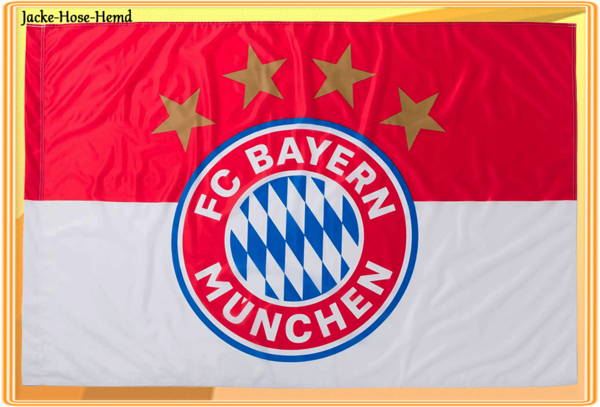Fahne FCB Zimmerfahne FC Bayern München Gr. 90x60cm