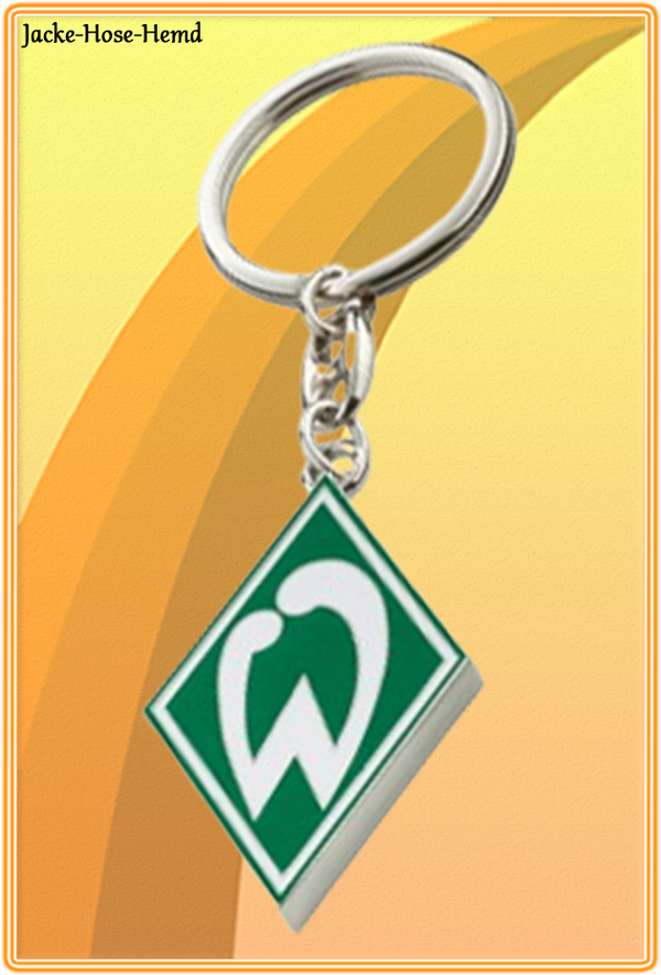 Schlüsselanhänger SV Werder Bremen Raute Anhänger Logo Emblem Schlüssel