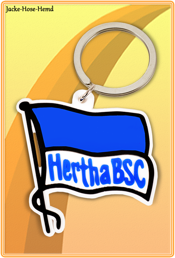 Hertha BSC Schlüsselanhänger Schlüsselband Berlin Fahne