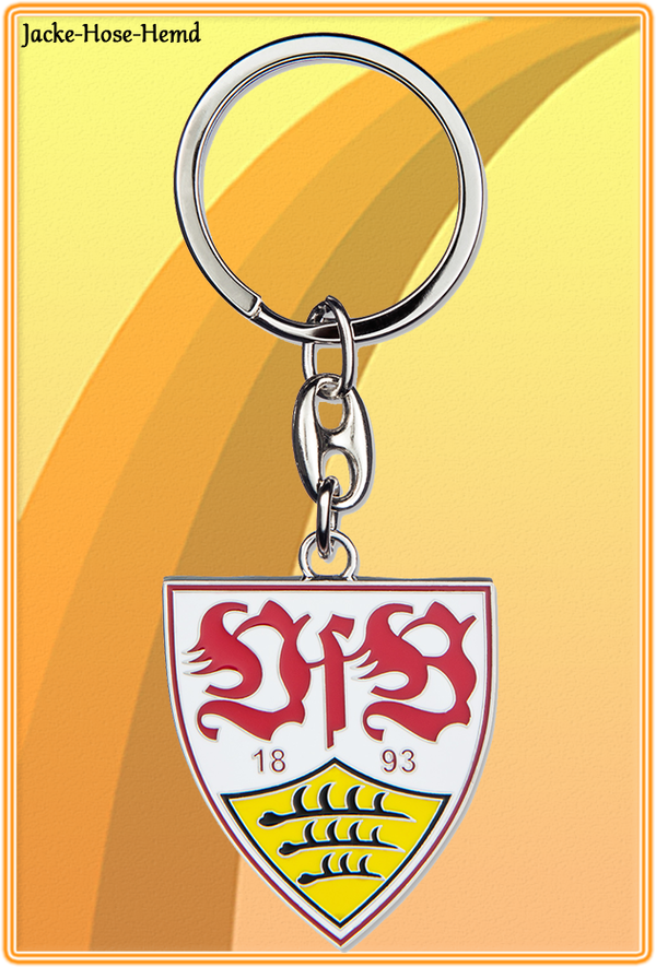 VfB Stuttgart Schlüsselanhänger Logo Wappen offizielles Lizenzprodukt