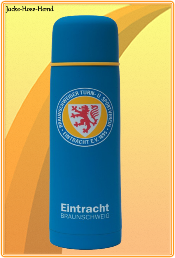Eintracht Braunschweig Thermokanne Thermobecher Isolierkanne ca. 0,5 Liter NEU